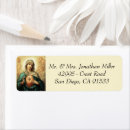 Search for blessed virgin mary return address labels Catholic