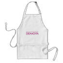 Search for promoted to grandma aprons Nana