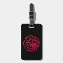 Search for house of the dragon luggage tags Fire and blood