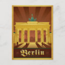 Search for germany travel poster postcards Illustration