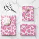 Search for pink polka dot wrapping paper For her