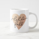 Search for hello love coffee mugs Fall