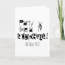 Search for rock cards invites Party