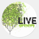 Search for live green stickers Earth