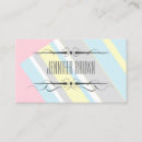 Search for colour consultant business cards Pastel