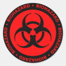 Search for red biohazard stickers Science