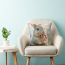 Search for bunny rabbit cushions Watercolor