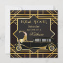 Search for gatsby bridal shower invitations Classic