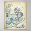 Search for japanese dragon posters Waves