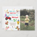 Search for barnyard friends birthday invitations Farm birthday party