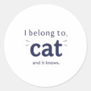 Search for funny cat saying stickers Pet lover