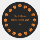 Search for carved pumpkin stickers Jack o' lantern