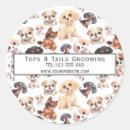 Search for dog business stickers Pet