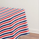 Search for red white and blue tablecloths Stripes