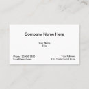 Search for employee staff business cards Simple