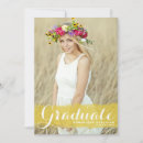 Search for yellow graduation invitations Graduate