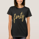 Search for black and gold birthday party tshirts Glitter