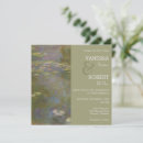 Search for monet invitations Elegant