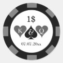Search for casino wedding stickers Poker