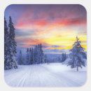 Search for winter scenery stickers Snow