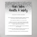 Search for salon business posters Covid