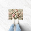 Search for vintage shabby doormats Rose