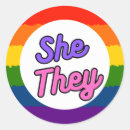 Search for pronouns stickers She