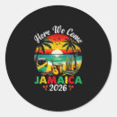 Search for jamaica travel stickers Tropical