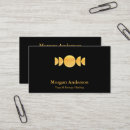 Search for moon phases business cards Massage therapy