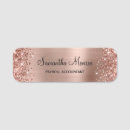 Search for luxury name tags Girly