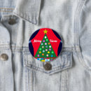 Search for christmas tree badges Red
