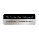 Search for silver black return address labels Fancy