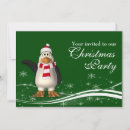 Search for penguin christmas invitations Xmas