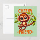 Search for monkey cartoons postcards Baby
