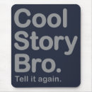 Search for telling mousepads Story