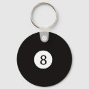 Search for table game key rings 8 ball