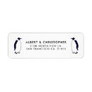 Search for penguin return address labels Couple