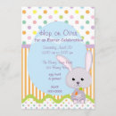 Search for little bunny birthday invitations Carrot