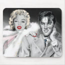 Search for elvis presley mousepads Marilyn monroe