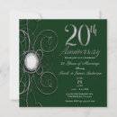 Search for emerald green wedding anniversary invitations Party