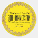 Search for anniversary round stickers Typography