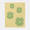 Search for clover design blankets Four leaf clover