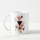 Search for triangle design mugs Pink