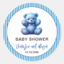 Search for vintage teddy bear stickers Baby boy shower