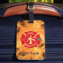 Search for firefighter luggage tags First responder