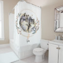 Search for wolves shower curtains Nature