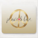 Search for peace love mousepads Heart