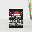 Search for hunting christmas cards Snow