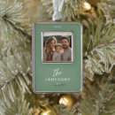 Search for silver frame christmas tree decorations White