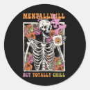 Search for mentally ill stickers Skeleton